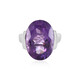 Anello in argento con Ametista