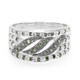 Anello placcato in platino con Diamante Fancy
