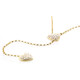 Collana in oro con Diamante SI1 (H)