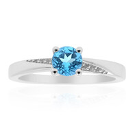 Anello in argento con Topazio Marambaia