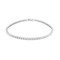 Bracciale in platino con Diamante I1 (H) (CIRARI)