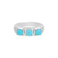 Anello in argento con Turchese Sleeping Beauty