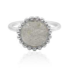 Anello in argento con Labradorite