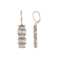 Orecchini in argento con Labradorite Blu Maniry (KM by Juwelo)