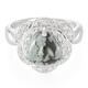 Anello in argento con Ossidiana Fiocco di Neve