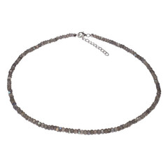 Collana in argento con Labradorite