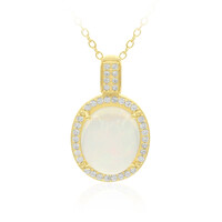 Collana in argento con Opale di Welo