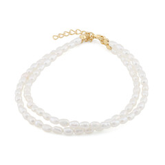 Bracciale in argento con Perla d'Acqua Dolce Bianca