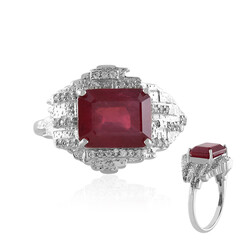 Anello in argento con Rubino Bemainty