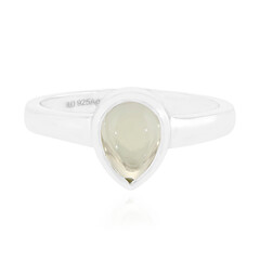 Anello in argento con Quarzo Limone