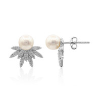 Orecchini in argento con Perla di Acqua Dolce