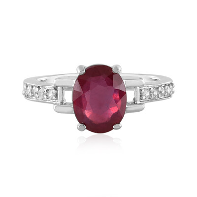 Anello in argento con Rubino Bemainty