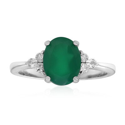 Anello in argento con Agata