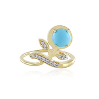 Anello in argento con Turchese Sleeping Beauty
