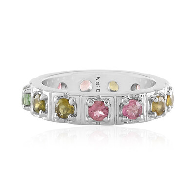 Anello in argento con Tormalina