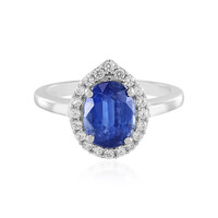 Anello in argento con Cianite
