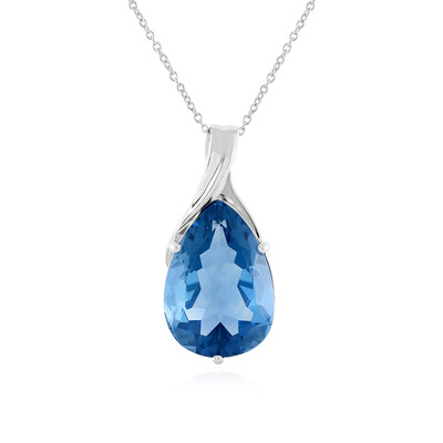 Collana in argento con Fluorite Cangiante