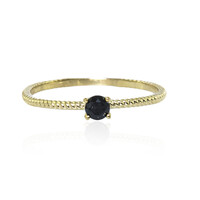 Anello in oro con Diamante Nero
