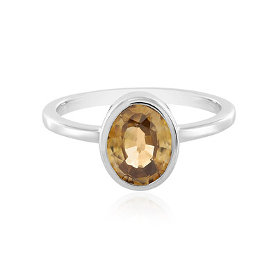 Anello in argento con Zircone Mandarino