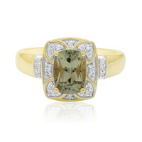 Anello in oro con Diasporo cangiante (Tenner Diniz)