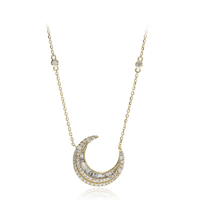 Collana in oro con Diamante I1 (H) (CIRARI)