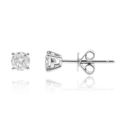 Orecchini in oro con Diamante I1 (H) (CIRARI)