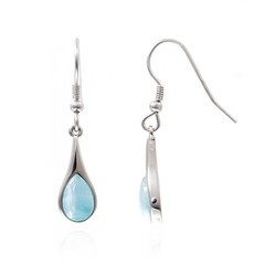 Orecchini in argento con Larimar