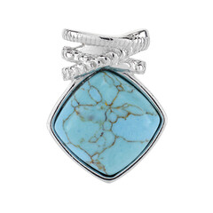 Ciondolo in argento con Turchese