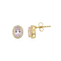 Orecchini in argento con Kunzite