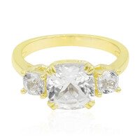 Anello in oro con Kunzite Bianca