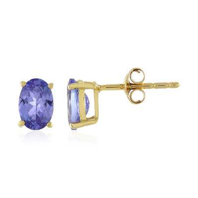 Orecchini in oro con Tanzanite