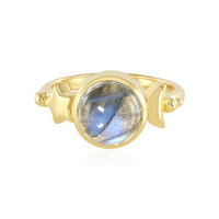 Anello in argento con Labradorite