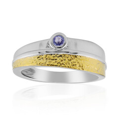 Anello in argento con Tanzanite