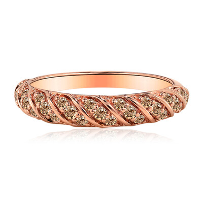 Anello in oro con Diamante Rose de France SI1 di Argyle (Annette)