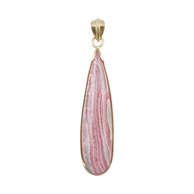 Ciondolo in argento con Rodocrosite (Bali Barong)