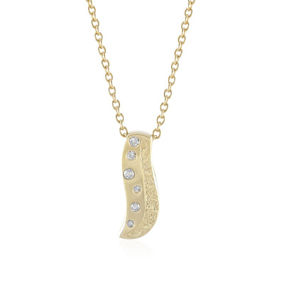 Collana in argento con Diamante I2 (I)