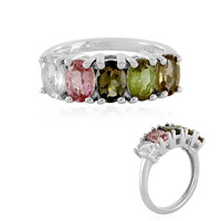 Anello in argento con Tormalina