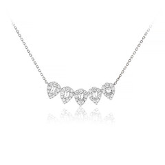 Collana in oro con Diamante SI2 (CIRARI)