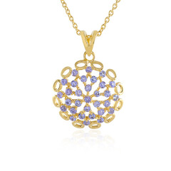 Collana in argento con Tanzanite