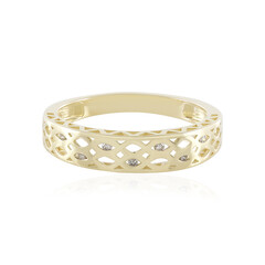 Anello in oro con Diamante I2 (J) (Ornaments by de Melo)