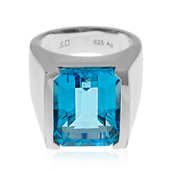 Anello in argento con Topazio Marambaia