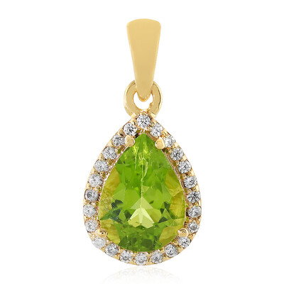 Ciondolo in argento con Peridoto