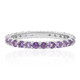 Anello in argento con Ametista (MONOSONO COLLECTION)