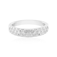 Anello in argento con Diamante I2 (I)