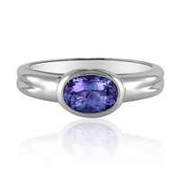 Anello in argento con Tanzanite