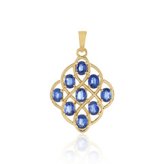 Ciondolo in argento con Cianite del Nepal
