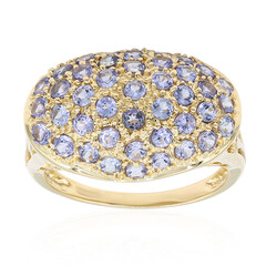 Anello in oro con Tanzanite