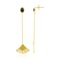 Orecchini in argento con Onice Nero
