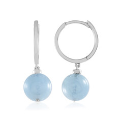 Orecchini in argento con Acquamarina Brasiliana