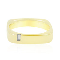 Anello in oro con Diamante SI2 (H) (de Melo)